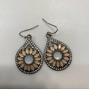Francesca’s crystal and beaded earrings